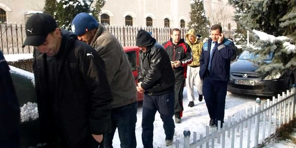 Tukacs, Condor şi alţi şapte inculpaţi au stat în arestul IPJ Alba din 23 ianaurie până în 8 martie/Foto:ADEVĂRUL DEVA