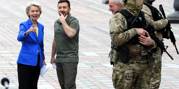 Ursula von der Leyen Volodimir Zelenski FOTO EPA EFE jpg