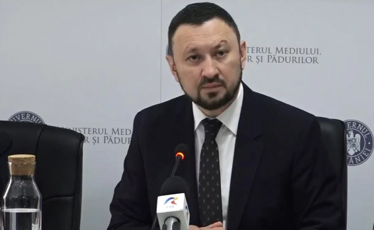 Mircea Fechet ameninţă conducerea Romsilva cu destituirea. FOTO: captură video