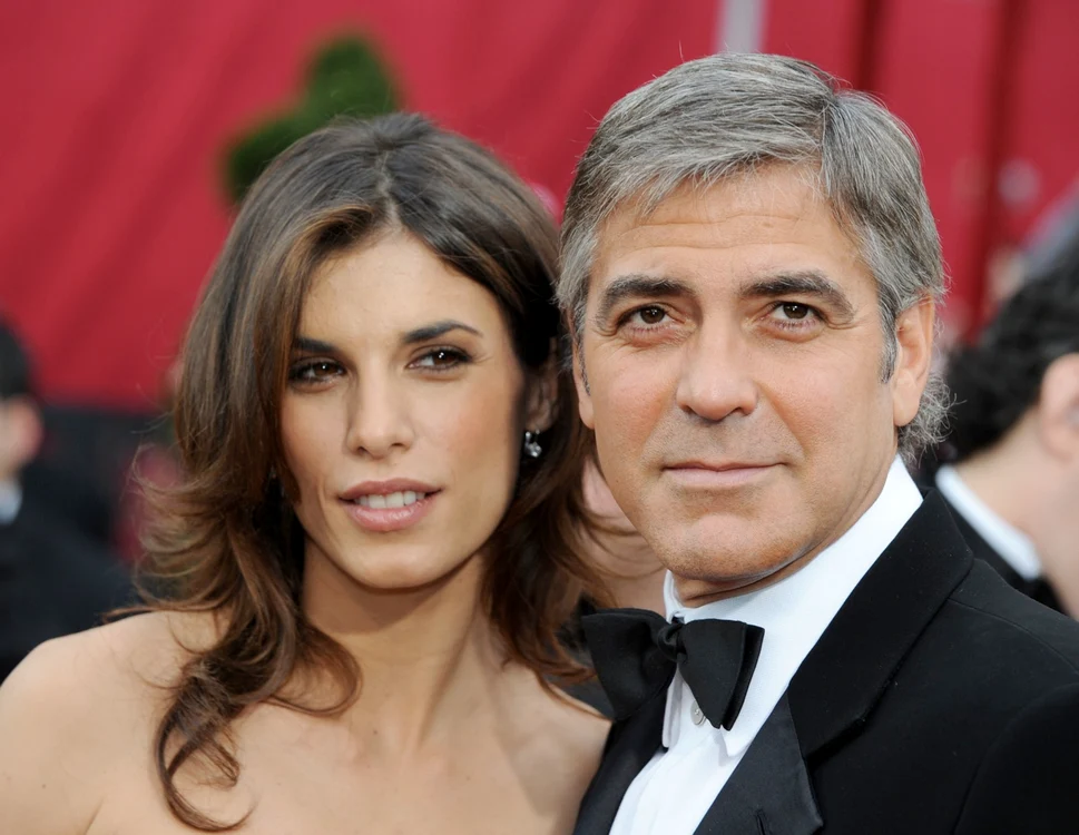 George Clooney şi Elisabetta Canalis (Reuters)