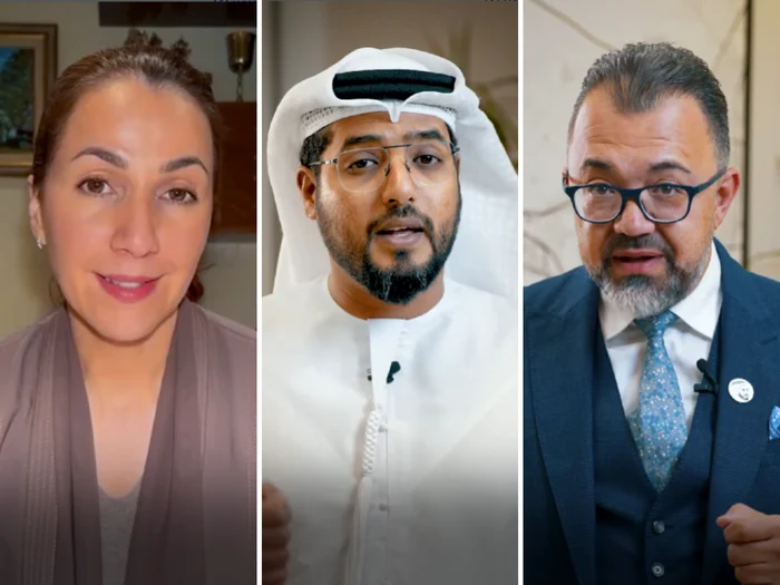 Mesaj de solidaritate pentru EAU/FOTO: Captură video IHC