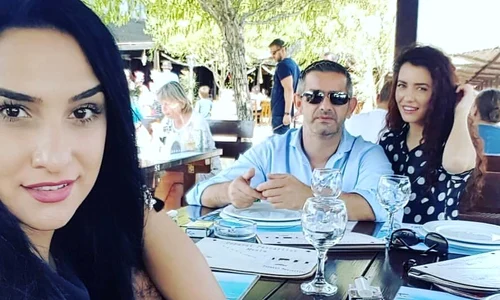 Daniel, alături de Rebeca și Isabela Onoriu 