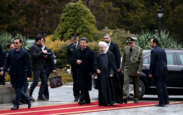 Ali Khamenei şi Xi Jinping FOTO IRNA