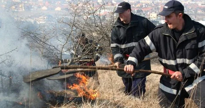 Pompierii au intervenit pentru stingerea a sute de incendii de la începutul anului