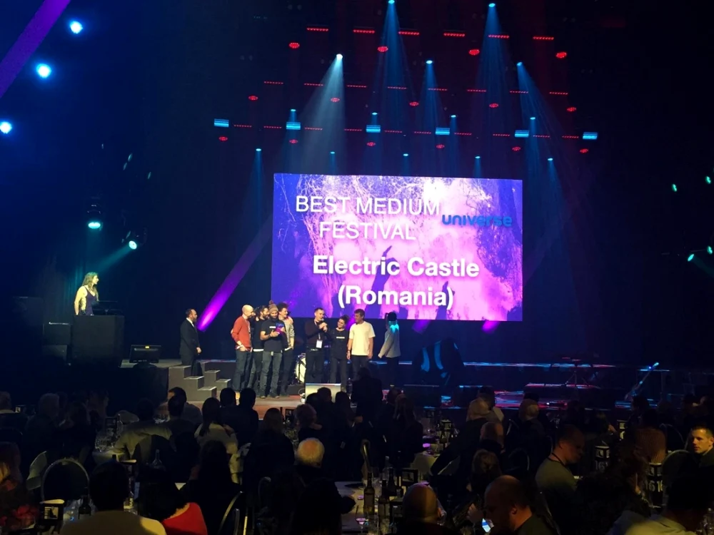 Festivitatea de premiere a European Festival Awards.