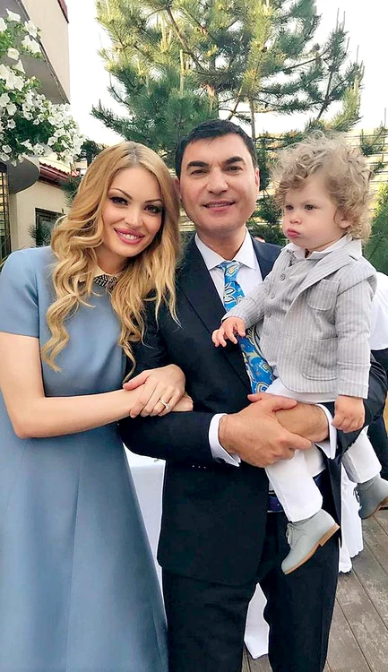 Afaceristul s-a căsătorit în septembrie cu Valentina. Împreună au un băiețel, Milan 