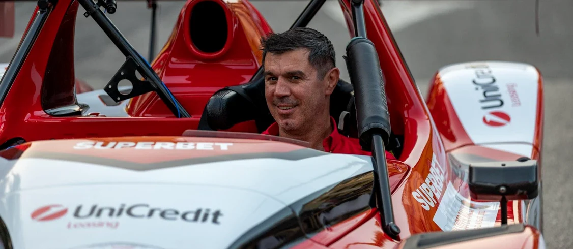 Mihai Leu, pe când era pilot
