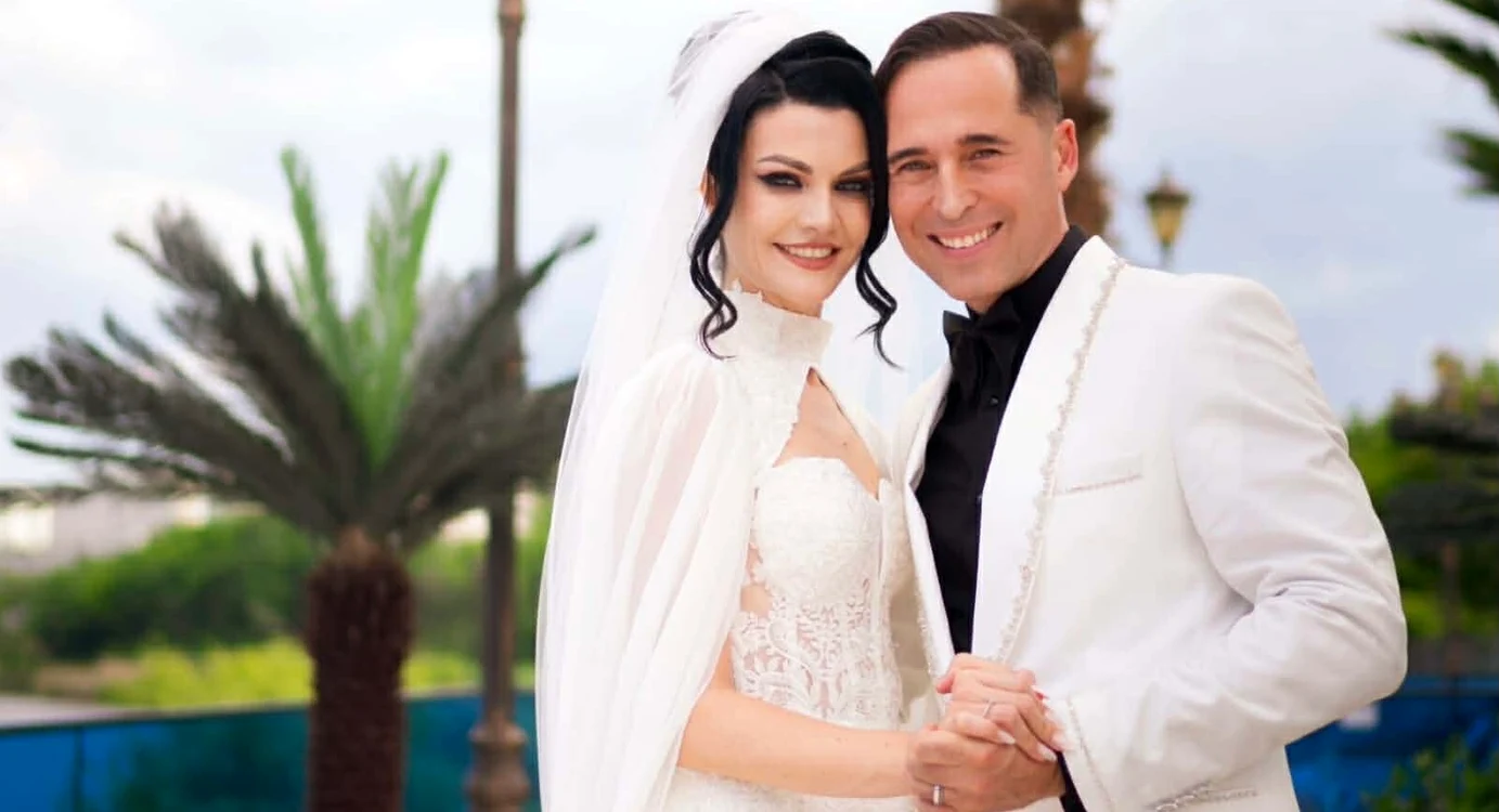 Magdalena și Dinu Maxer, un an de la nunta lor de vis foto: arhiva personală