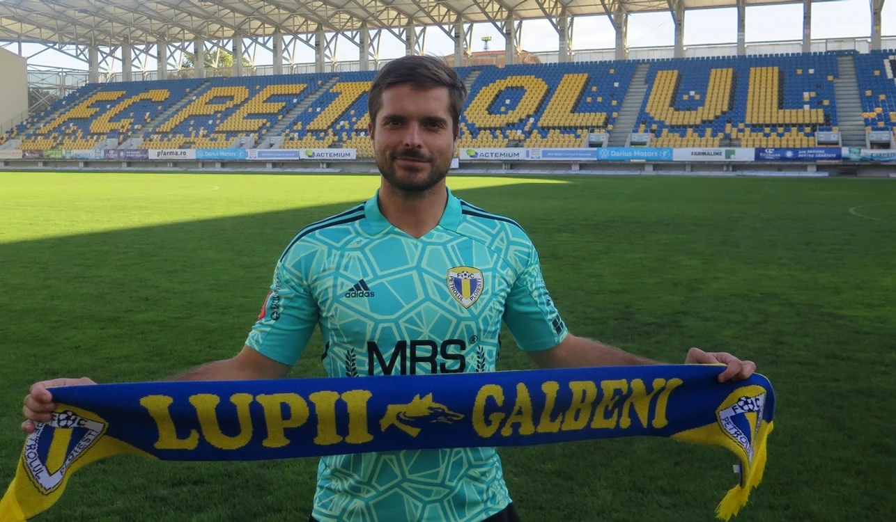 Andreas Leitner, noul portar al echipei (FOTO: Facebook FC Petrolul Ploiești)
