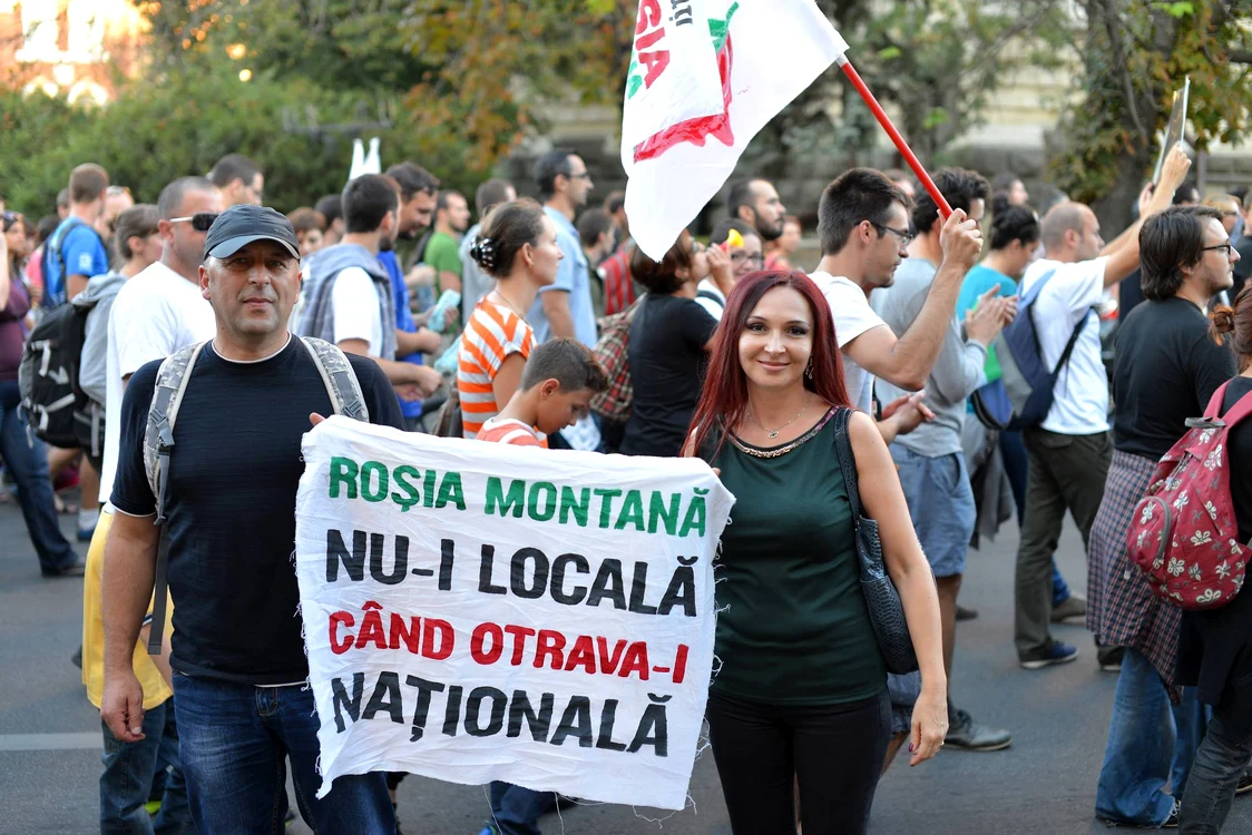 Oana Boc sprijină curentul împotriva exploatării de la Roşia Montană