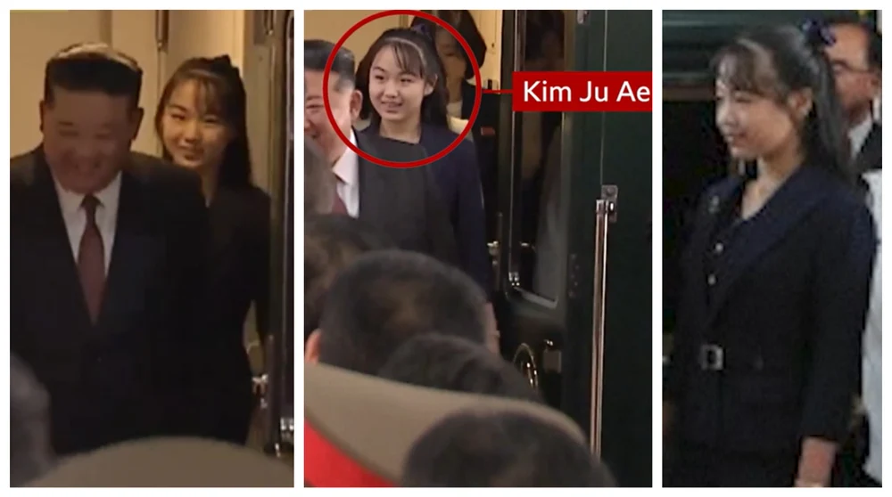 Kim Jong-un a sosit la Beijing împreună cu fiica sa, posibila lui succesoare