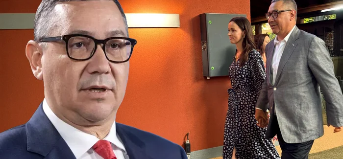 Victor Ponta și noua iubită / colaj: Click!