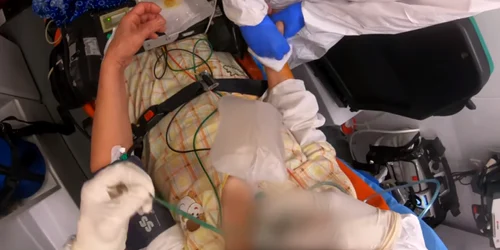 cluj paiceinta covid . foto captura video /paul oarga