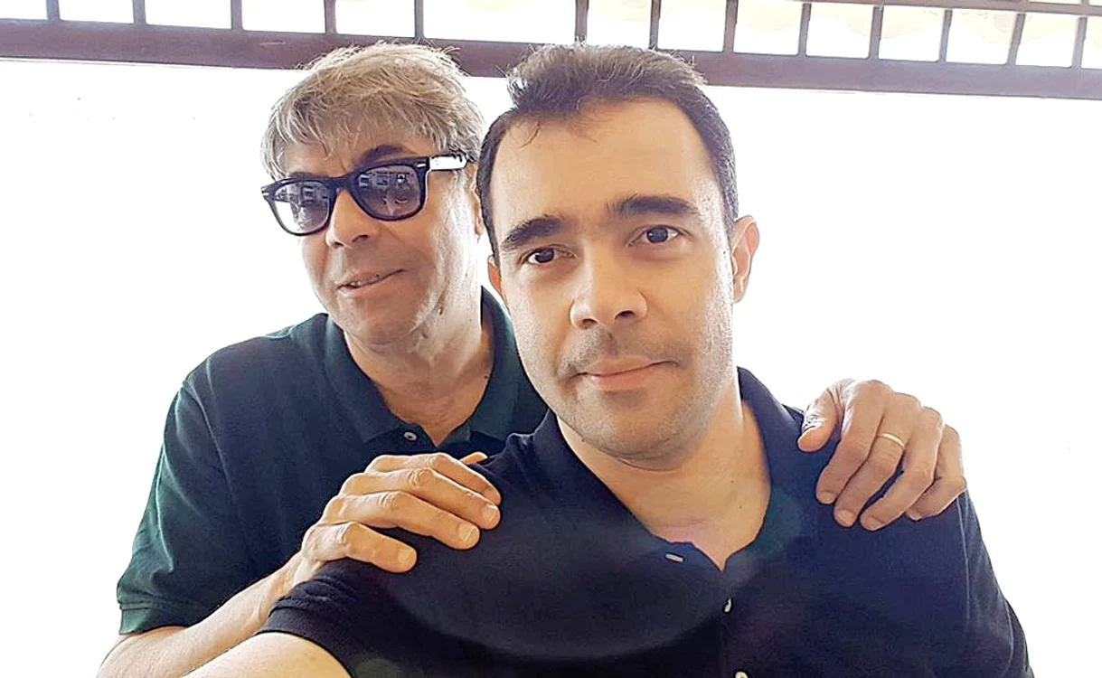 Ionel, alături de fiul lui, Andrei