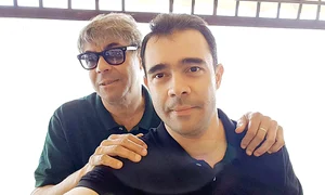 Ionel, alături de fiul lui, Andrei jpeg