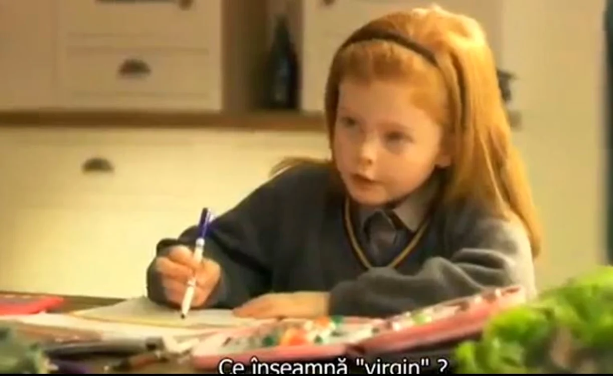 
    "Ce înseamnă virgin?", întreabă fetiţa. Răspunsul mamei este deosebit  