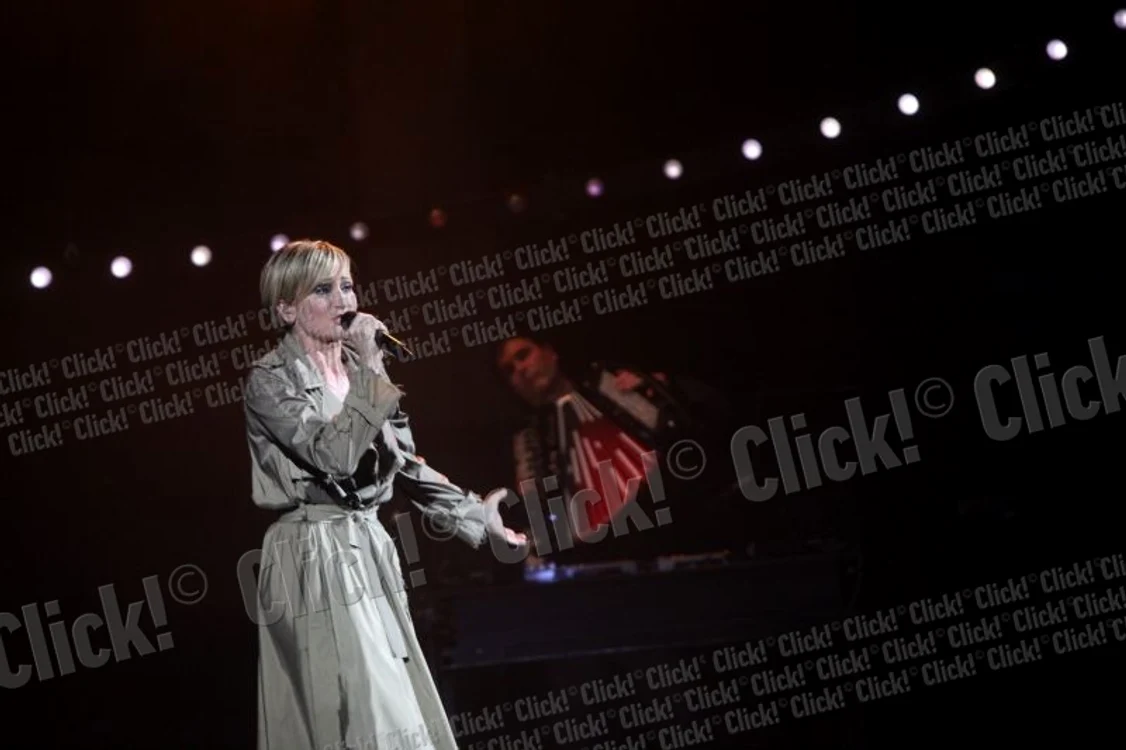 Patricia Kaas, în concert la Bucureşti. (Foto: Sever Gheorghe)