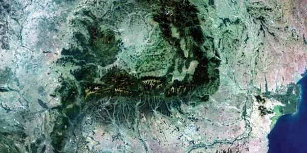 Romania vazuta din spatiu