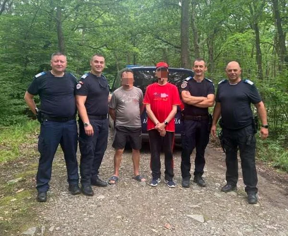 Bărbatii rătăciți au fost găsiți. FOTO Agerpres