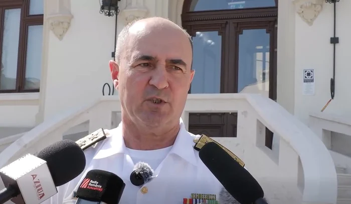 Viceamiralul Mihai Panait. FOTO FB Jurnal Militar Constanța