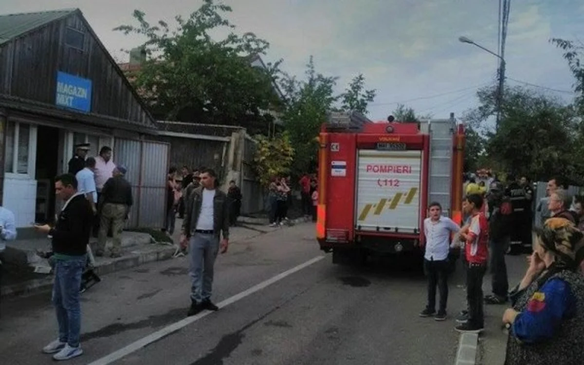 Nenorocirea s-a produs în acest magazin (foto:stirileprotv.ro)