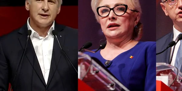 Colaj articol castigatori congres PSD Dancila Teodorovici Fifor FOTO Inquam Photos