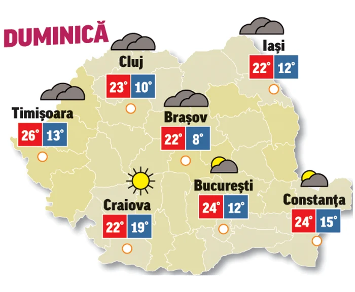 Prognoza meteo 13 septembrie anunță o vreme plăcută de toamnă