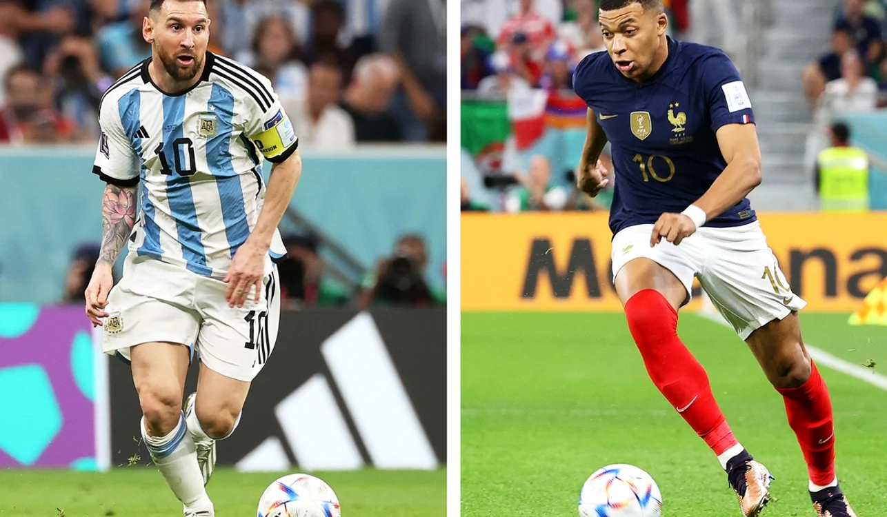 Messi vs Mbappe. FOTO EPA