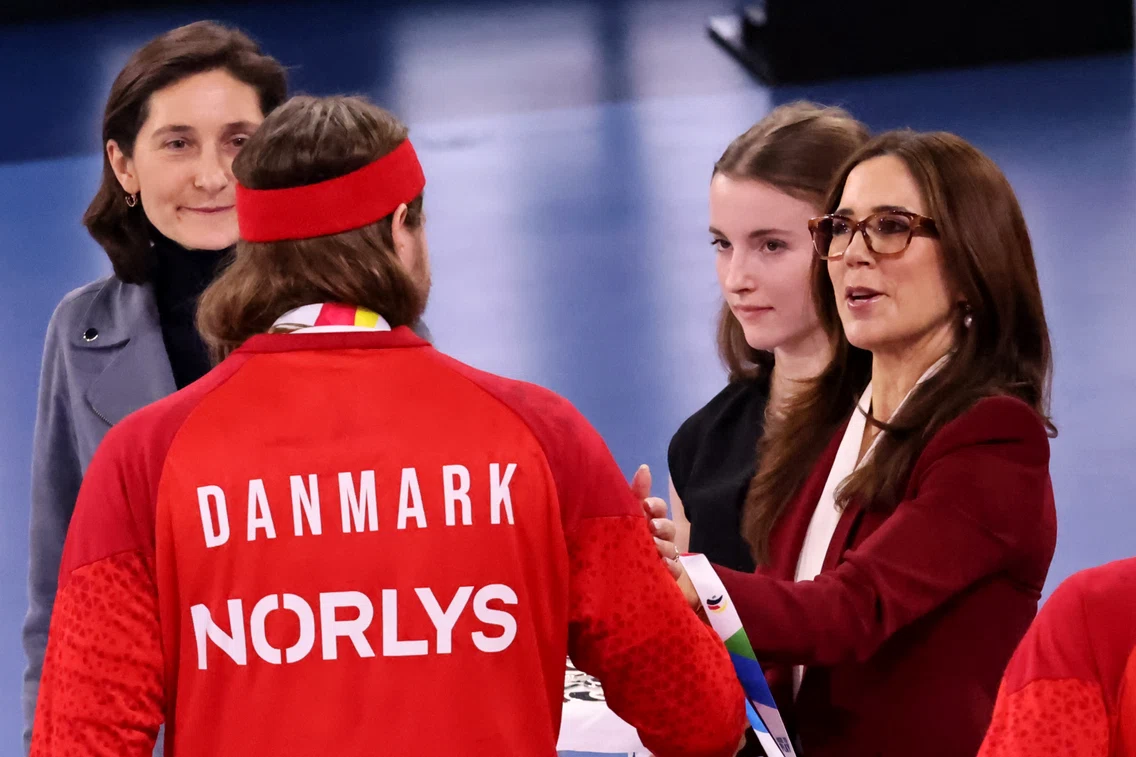 Mary a Danemarcei la finala de handbal, Getty 