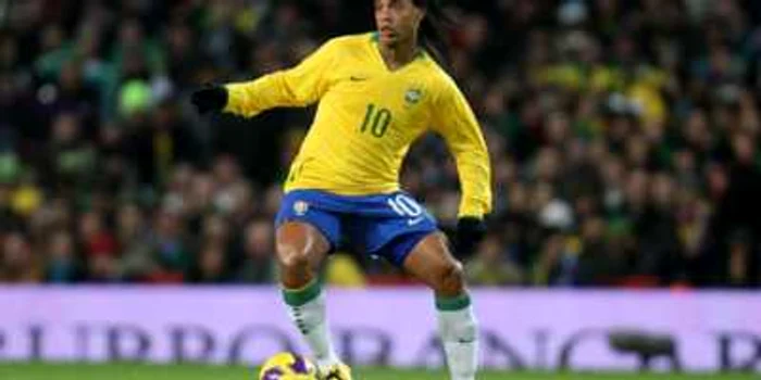 Ronaldinho a jucat 87 de meciuri la echipa naţională a Braziliei