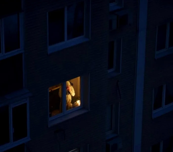 Ucrainenii îndură gerul și întunericul în case/FOTO:X