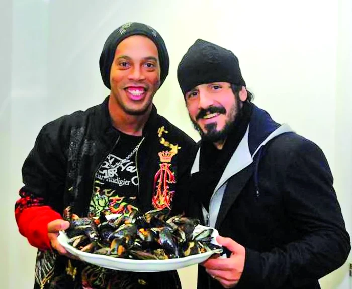 Ronaldinho a fost invitat de onoare la deschiderea pescăriei