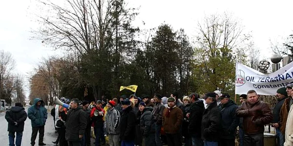 Grevă la Oil Terminal Constanţa