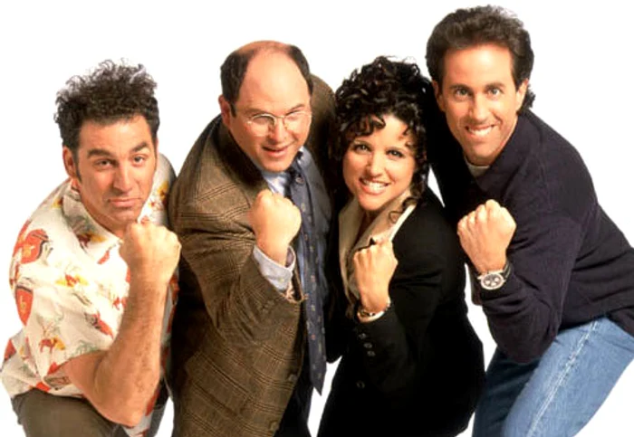 
    Kramer, George, Elaine și Jerry Seinfeld au apărut la televizor timp de 9 sezoane  
