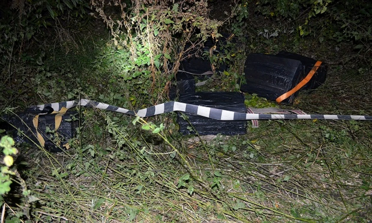 Ţigările au fost confiscate   Foto: ITPF Sighetu Marmaţiei