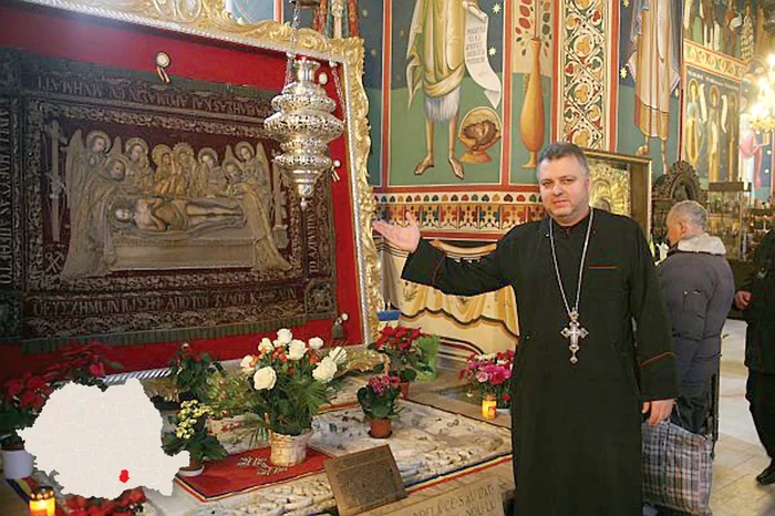 Biserica Sfântul Gheorghe Nou. Mâna dreaptă a Sf. Nicolae se află în sfântul lăcaş bucureştean