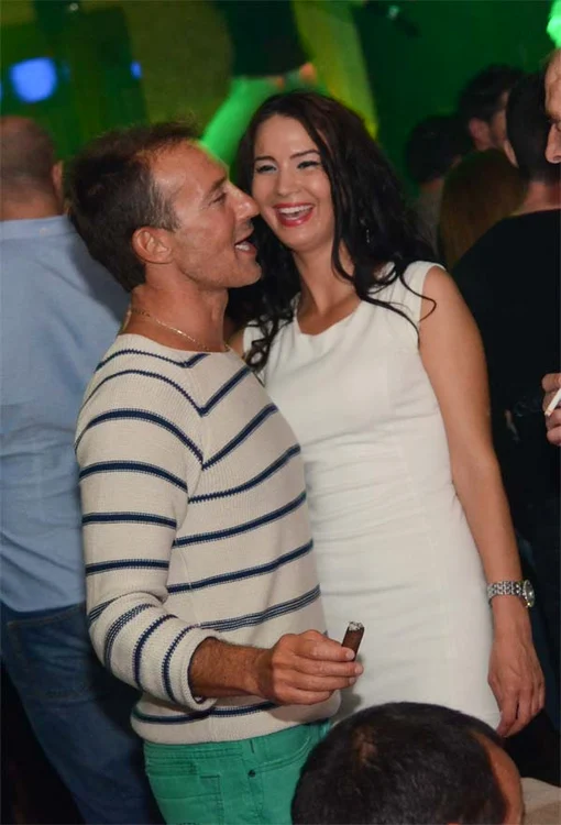 
    Radu Mazăre şi noua lui iubită (Foto: Crema Summer Club Mamaia)  