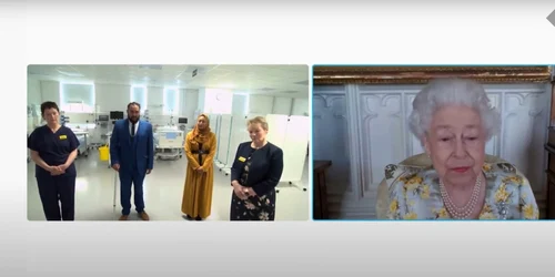Regina Elisabeta a II-a s-a simţit epuizată după infectarea cu COVID-19 foto captura video