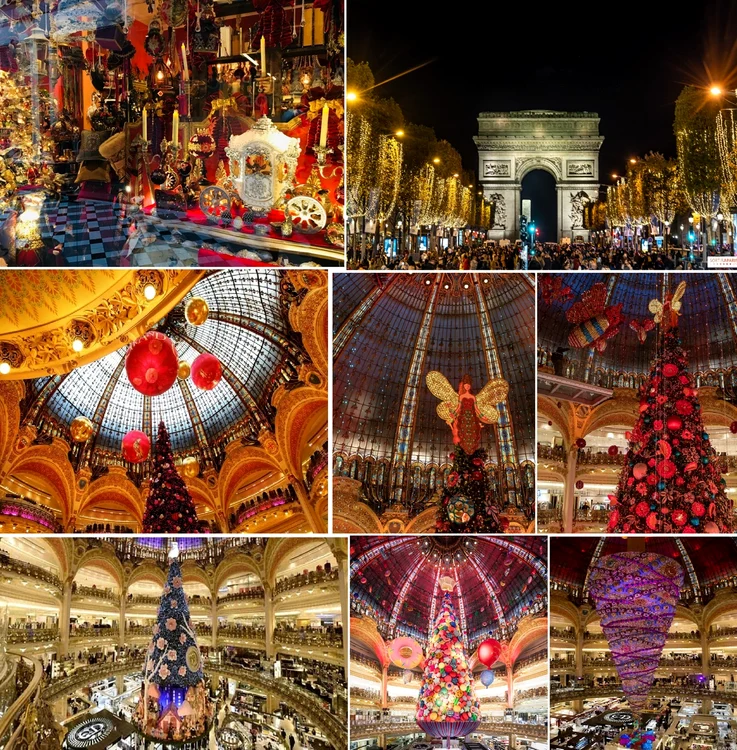 Paris Franța o destinație excelentă pentru vacanța de iarnă Colaj DMS