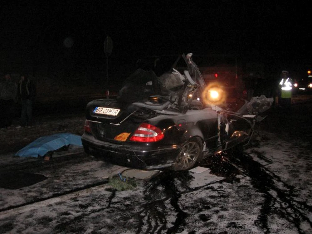Andreea Georgescu şi Nicolae Lazăr au murit în accidentul autor de la Veştem