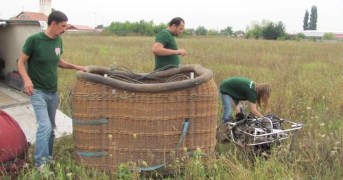 Balloony zboară deasupra Timişoarei Foto