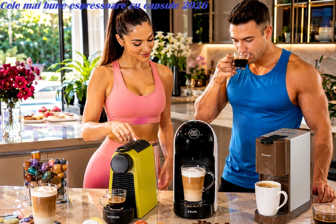 Primele trei espressoare cu capsule din topul 2026, testate de un cuplu acasă Foto DMS/Adevărul (ai)