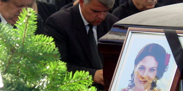 Funeraliile artistei. FOTO: Redeşteptarea