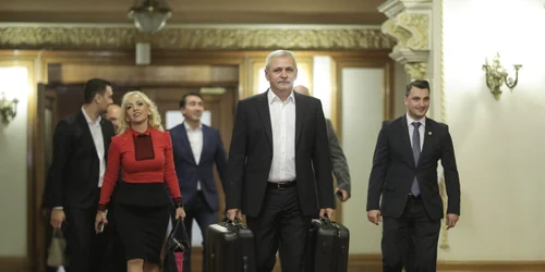 Liviu Dragnea valiza FOTO Inquam Photos / Octav Ganea 