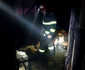 Incendiul a izbucnit într-o garsonieră din Vaslui FOTO ISU Vaslui