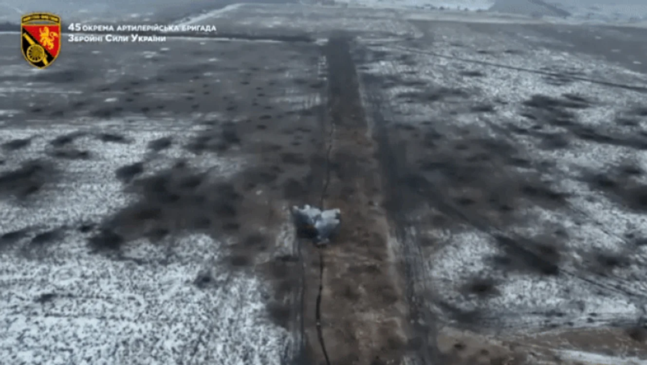 Atacul trupelor ucrainene în orașul Soledar / Foto: Captură Video / Twitter
