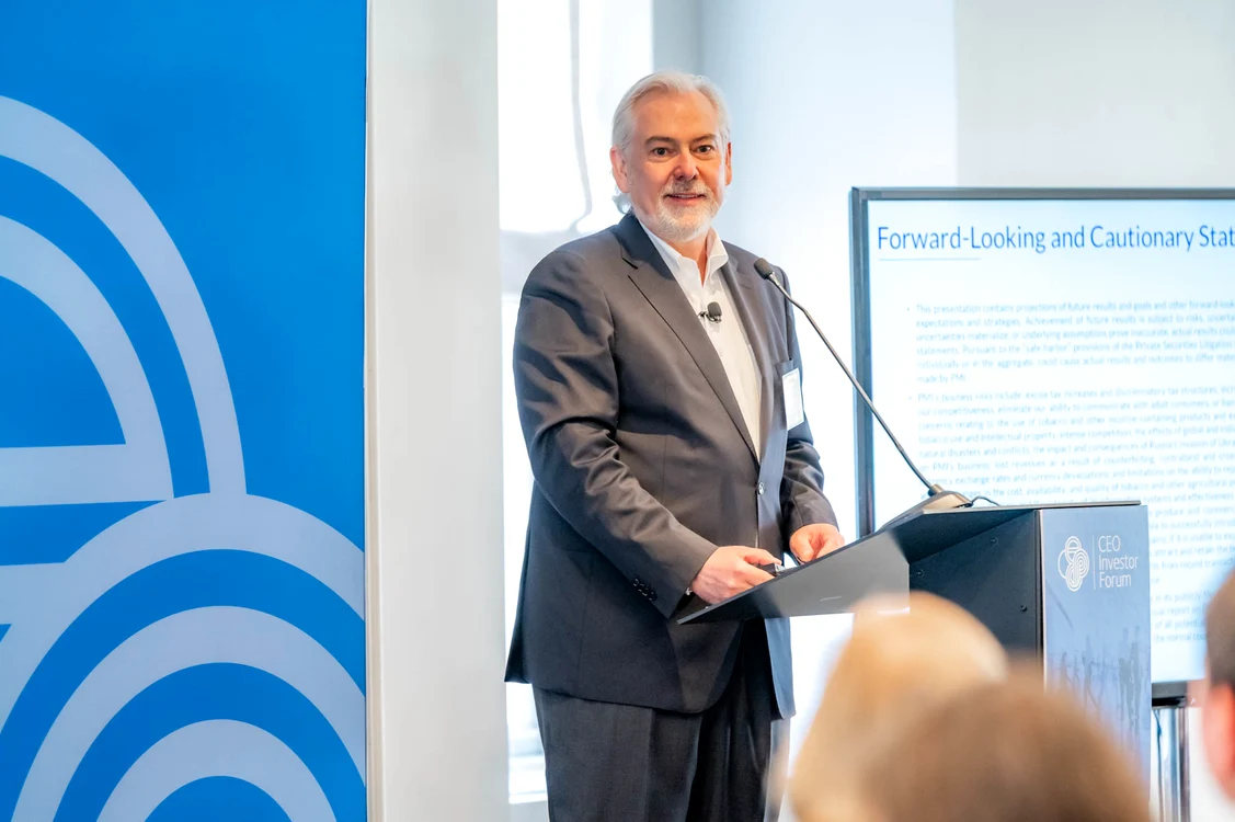 Jacek Olczak PMI CEO Investors Forum jpg