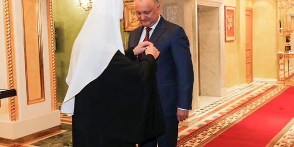 Igor Dodon si Patriarhul Kiril presedinte.md