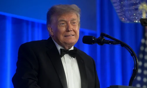 Donald Trump la Dineul anual al Asociației Corespondenților de la Casa Albă FOTO Profimedia
