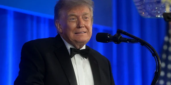 Donald Trump la Dineul anual al Asociației Corespondenților de la Casa Albă FOTO Profimedia